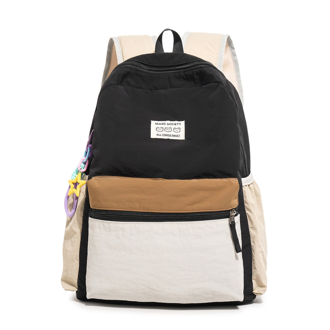 Color-Block Casual Backpack Kalsten