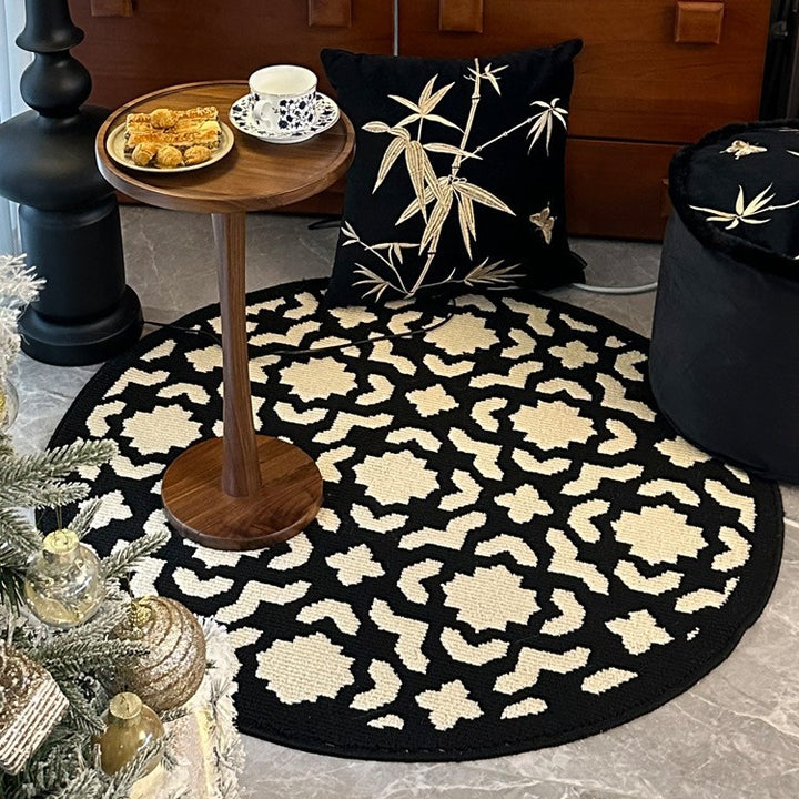 Decorative Round Area Rug