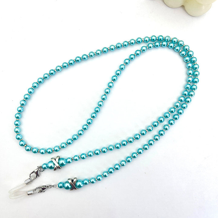 Elegant Pearl Beaded Eyewear Chain Kalsten