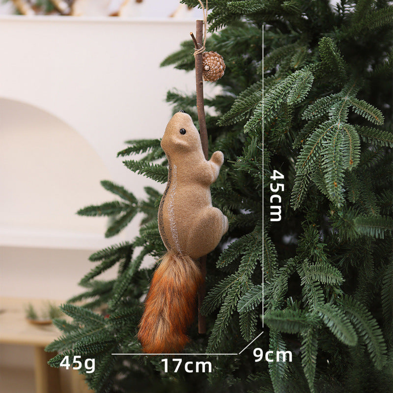 Cute decoration figure with squirrel motif Kalsten