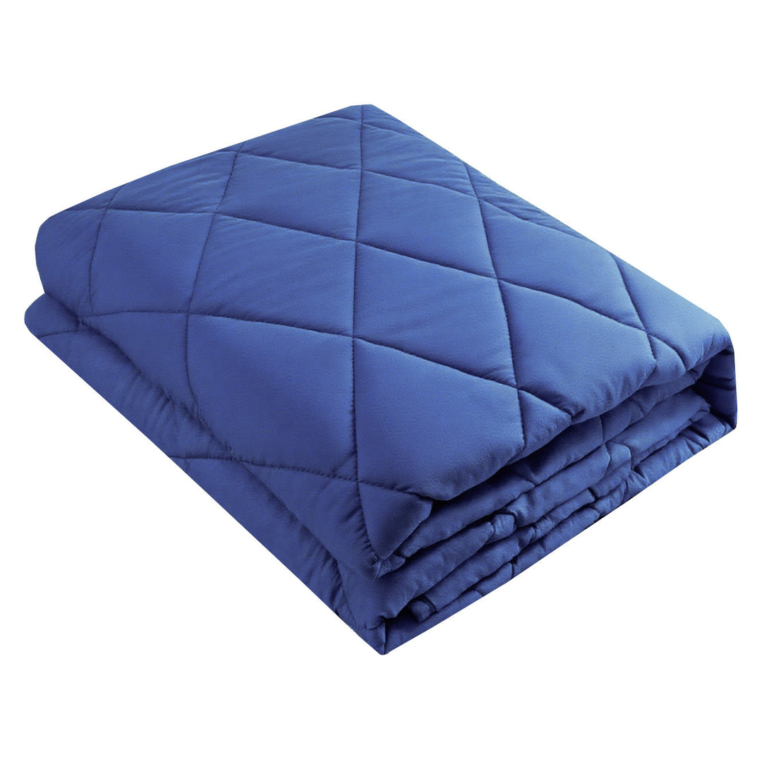 Plush Quilted Blanket Kalsten