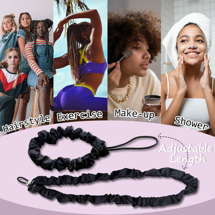 Luxurious Satin Hair Scrunchies