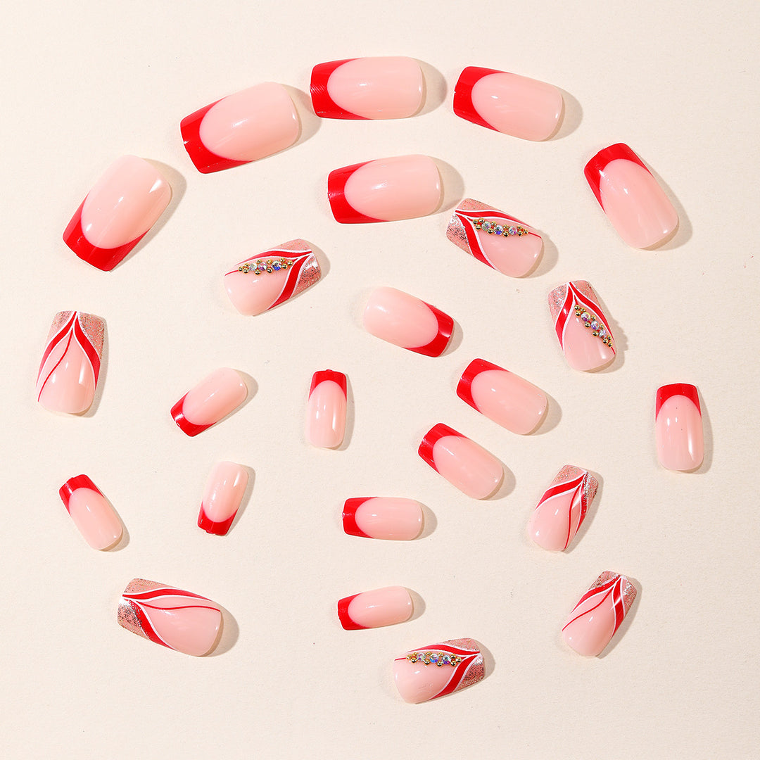 Elegant Artistic Nail Extensions Kalsten