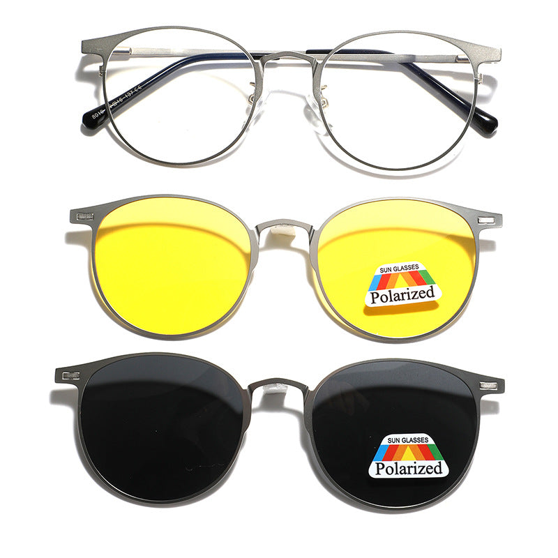 Women's fashionable sunglasses with interchangeable lenses and polarized technology Kalsten