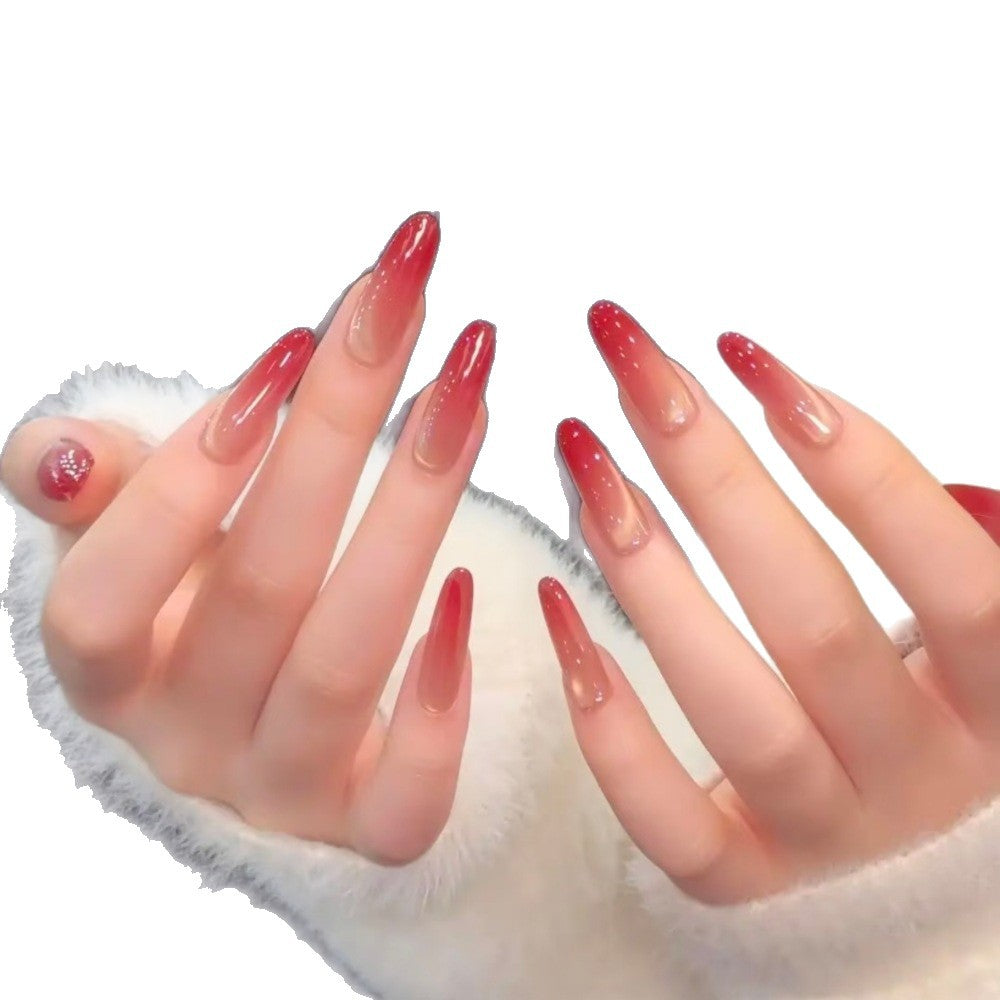 Ombre Stiletto Nail Enhancements