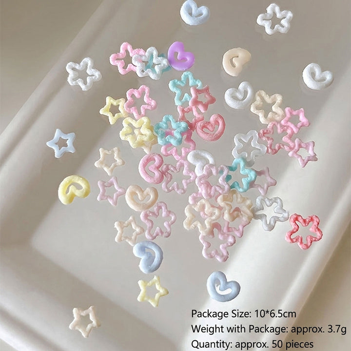 Colorful Assorted Nail Art Charms
