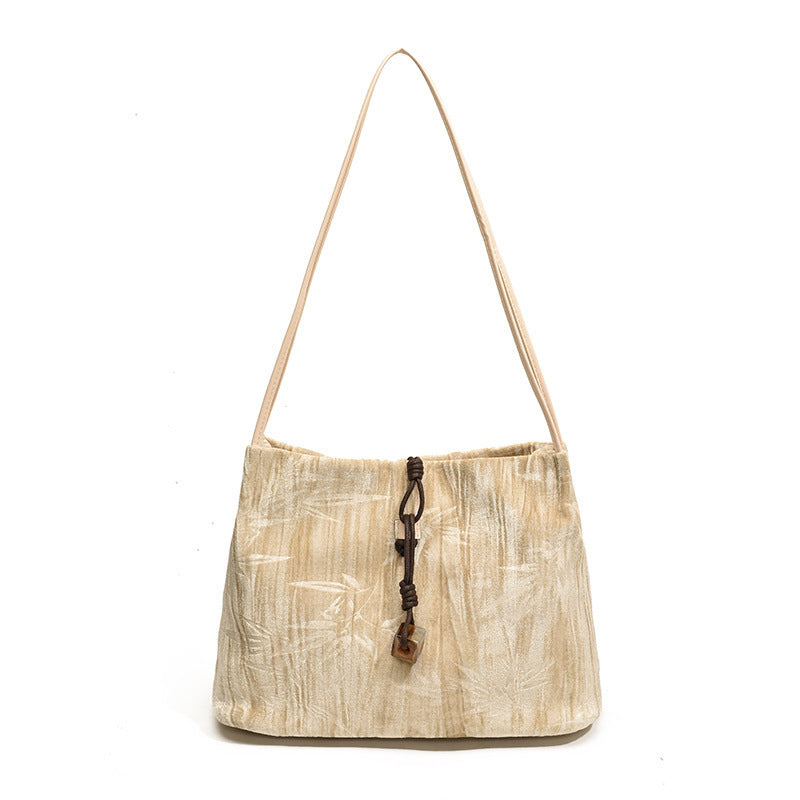 Chic Textured Handheld Tote Bag Kalsten