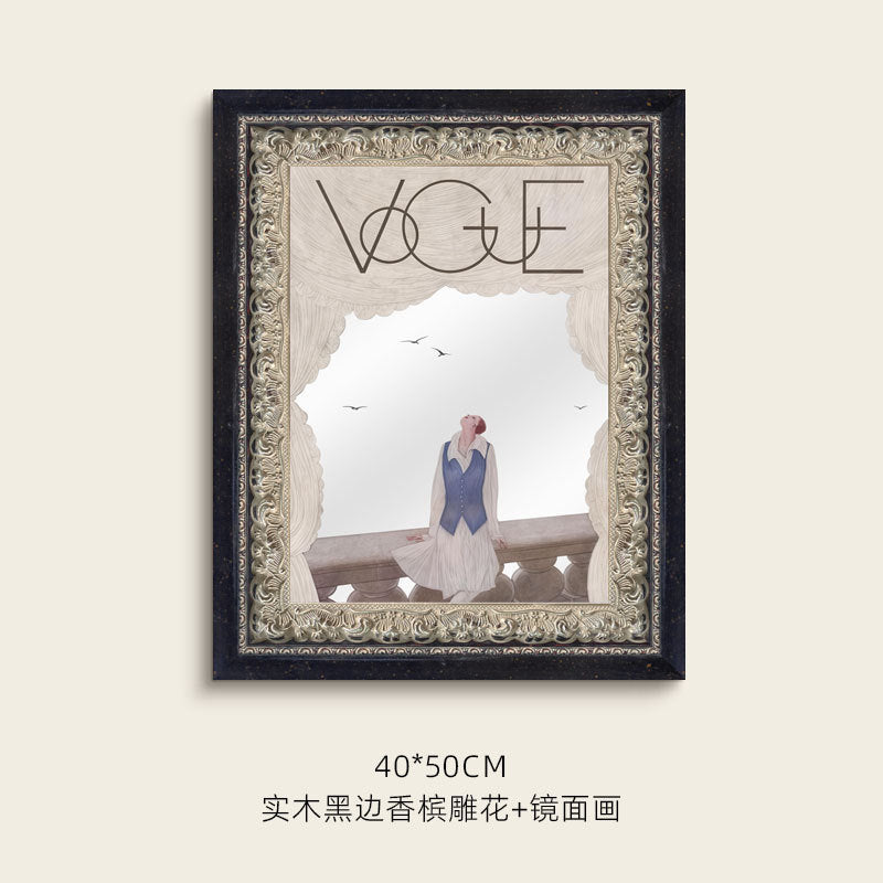 Framed Vogue Art Print