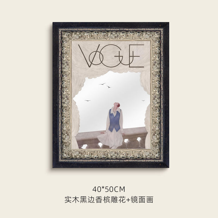 Framed Vogue Art Print