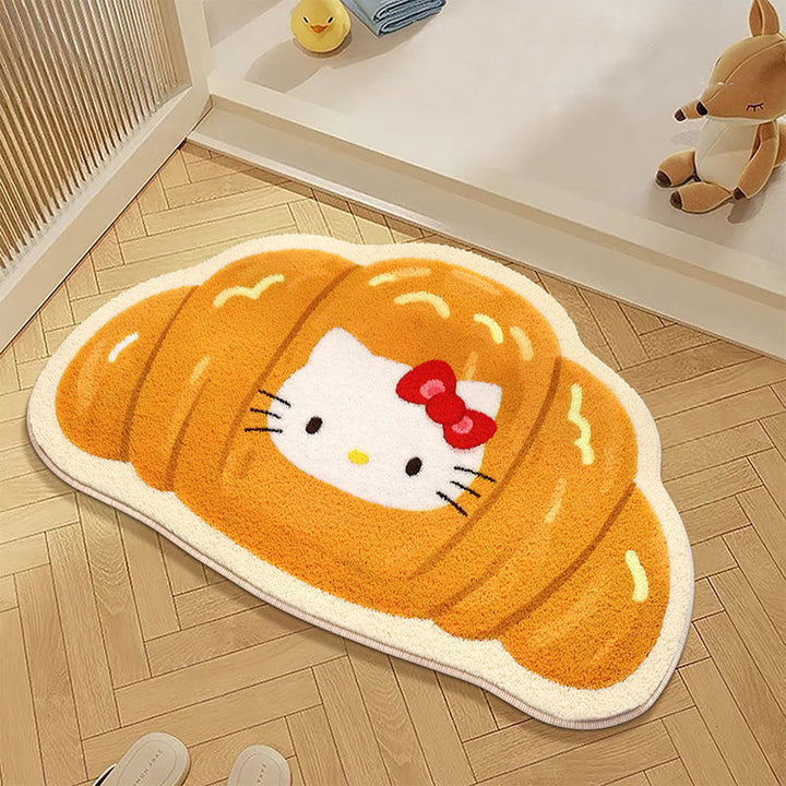 Plush Cartoon Character Bath Mat