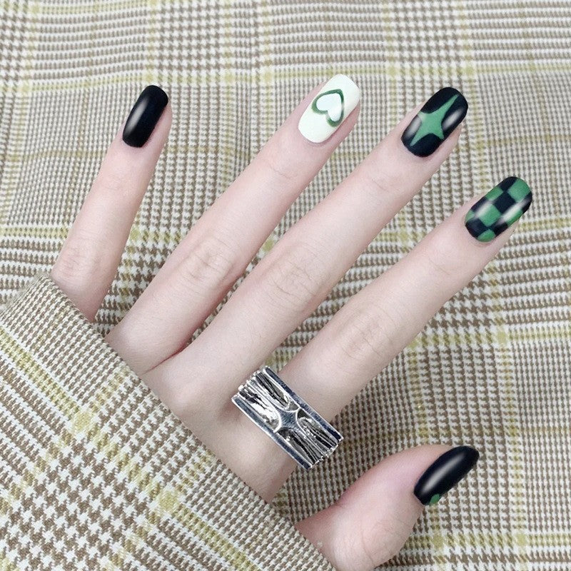 Creative Nail Art Set with Geometric Patterns Kalsten