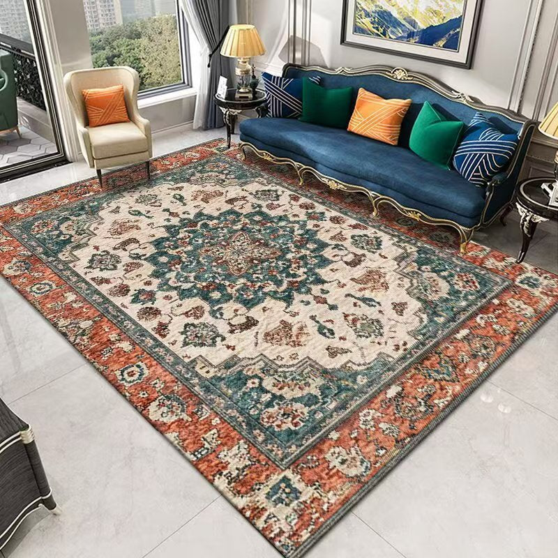 Elegant Vintage Floral Area Rug