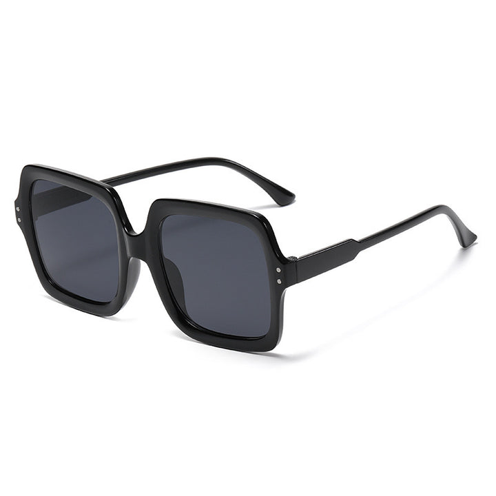 Ladies fashionable square sunglasses with mirrored lenses Kalsten