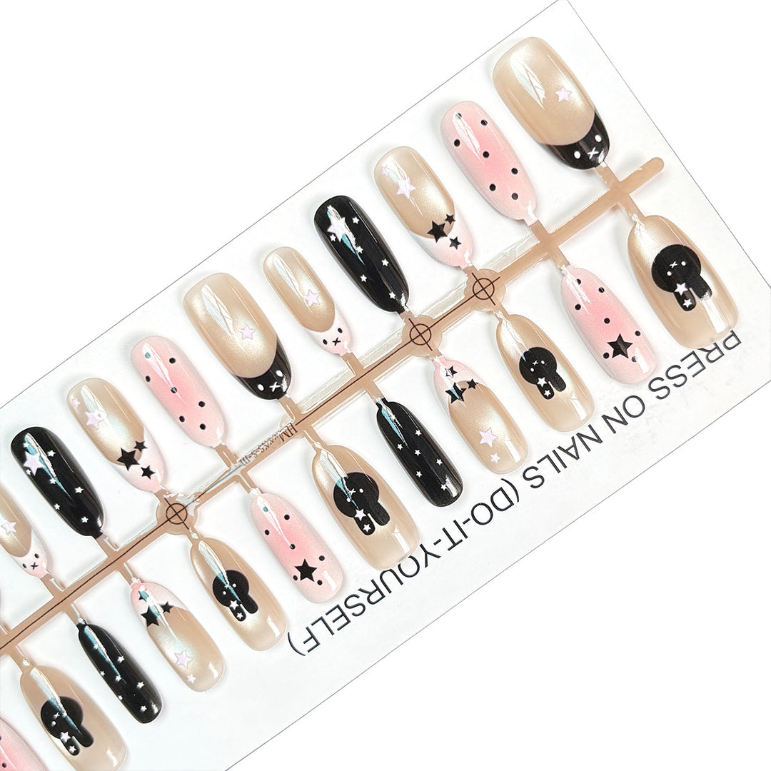 Artistic Press-On Nail Design Kalsten