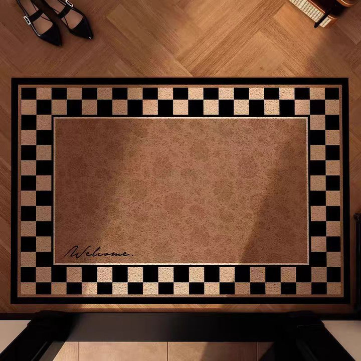 Decorative Floral Door Mat