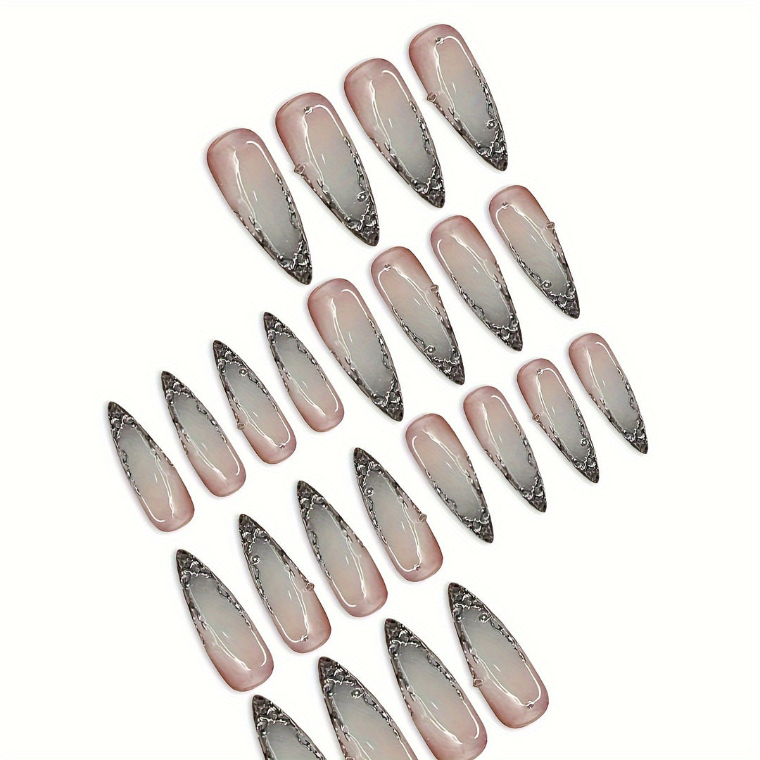 Elegant Stiletto Press-On Nail Set Kalsten