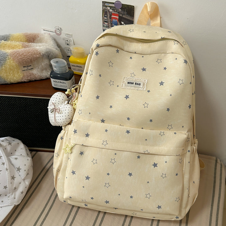 Star-Patterned Casual Backpack Kalsten