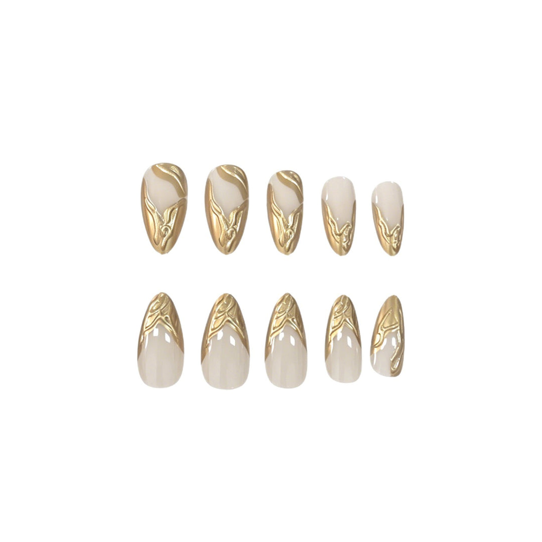 Artistic Sculpted Acrylic Nail Enhancements Kalsten