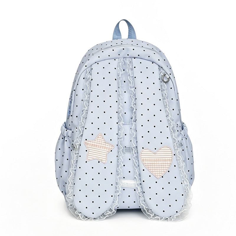 Cute Bunny-Ear Drawstring Backpack Kalsten