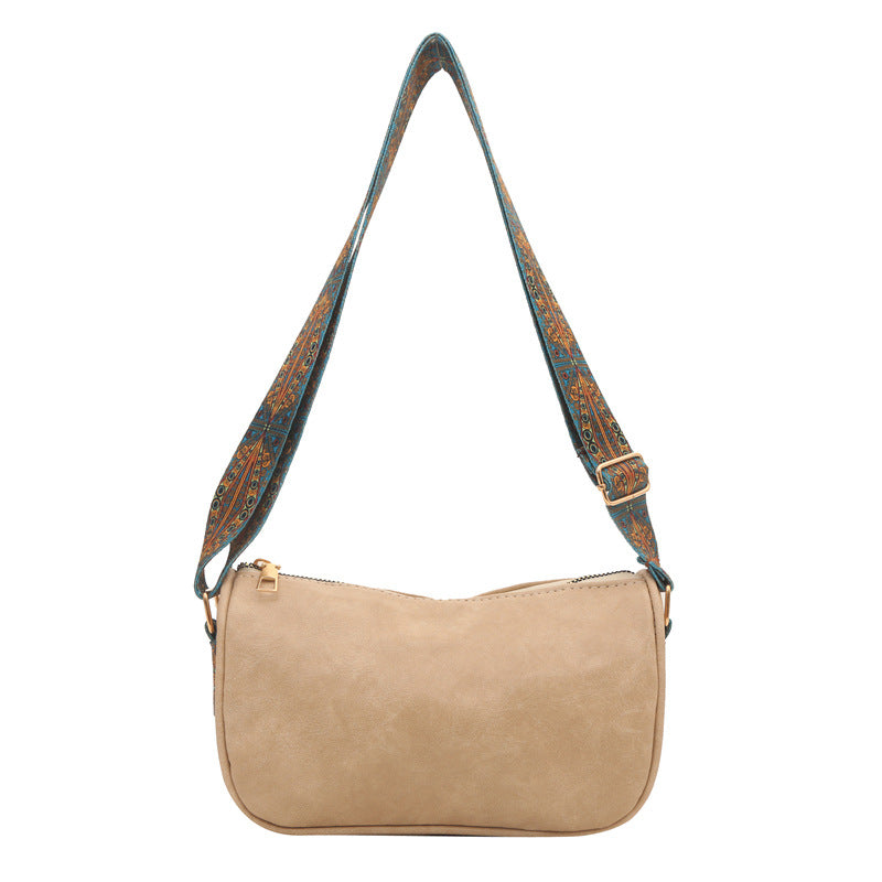 Elegant Textured Crossbody Bag