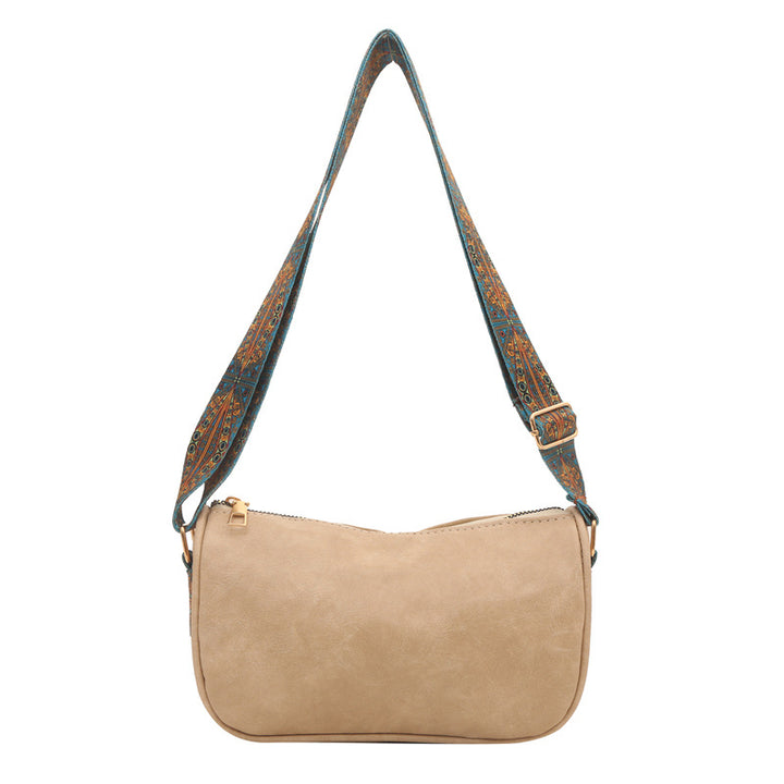 Elegant Textured Crossbody Bag