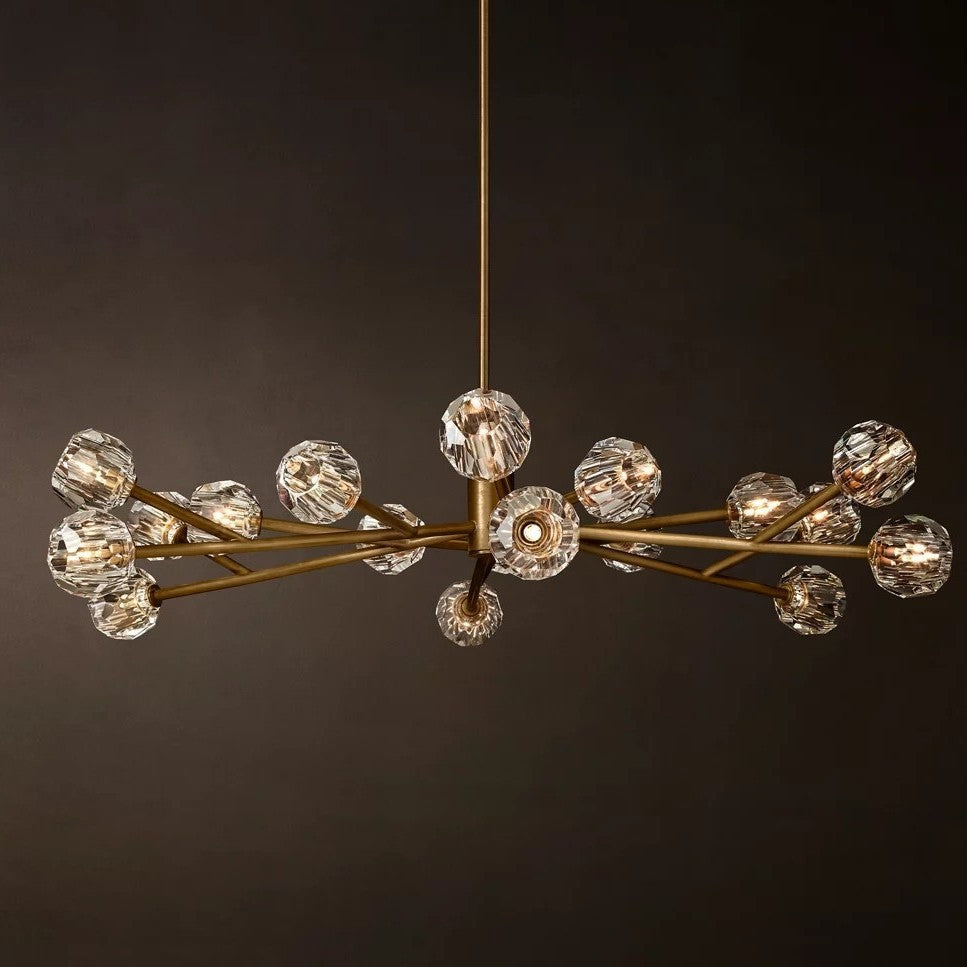Modern Floral Chandelier