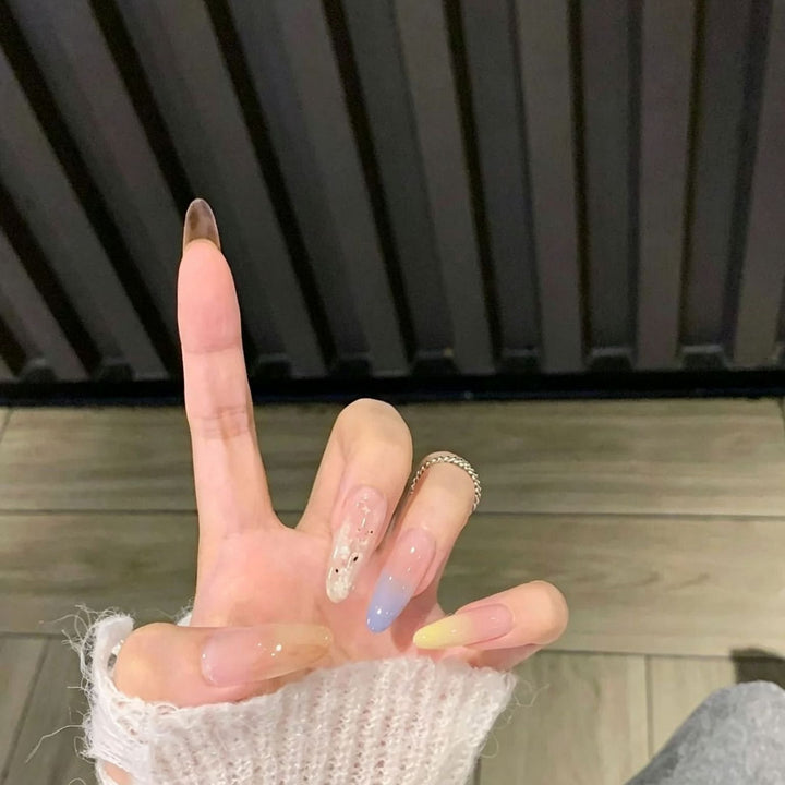 Trendy Artistic Stiletto Nail Enhancements