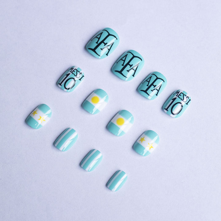 Artistic Themed Nail Art