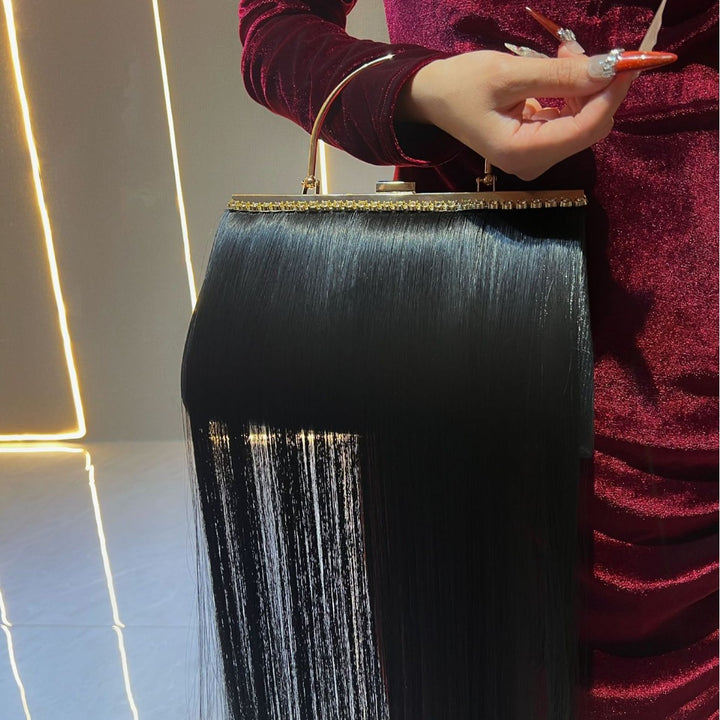 Statement Hair-Inspired Handbag