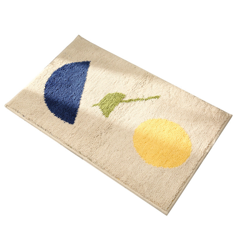 Artistic Plush Bath Mat