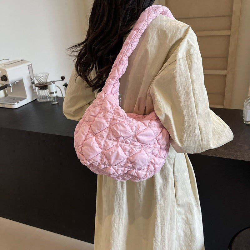 Quilted Slouchy Handbag