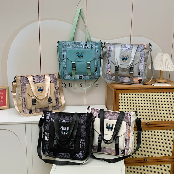 Modern Canvas Shoulder Bag Kalsten