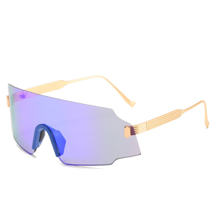 Women's sporty safety sunglasses with modern, transparent design Kalsten
