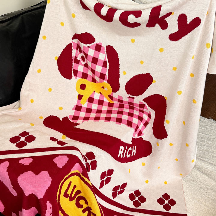 Women's Floral Cozy Throw Blanket