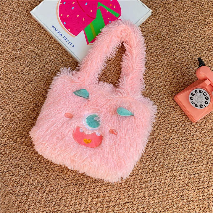 Playful Monster Plush Purse