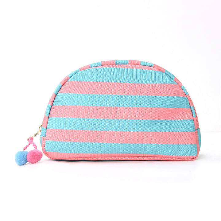 Cosmetic bag with striking stripe pattern Kalsten