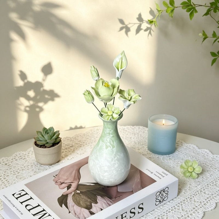 Decorative Ceramic Floral Vase