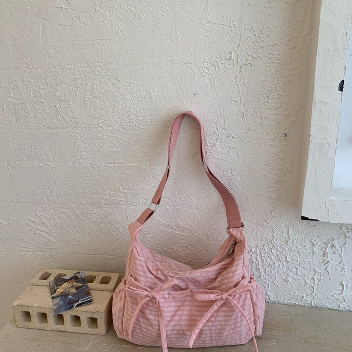 Casual Quilted Shoulder Bag