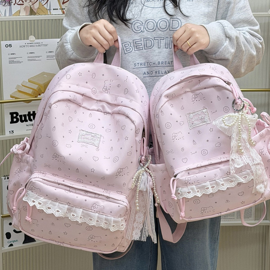 Cute Illustrated Patterned Backpack Kalsten 1791205714