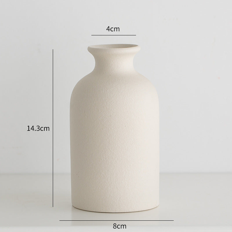 Minimalist Matte Ceramic Flower Vase Kalsten
