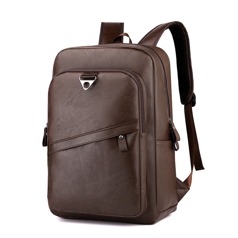 Professional Leather Laptop Backpack