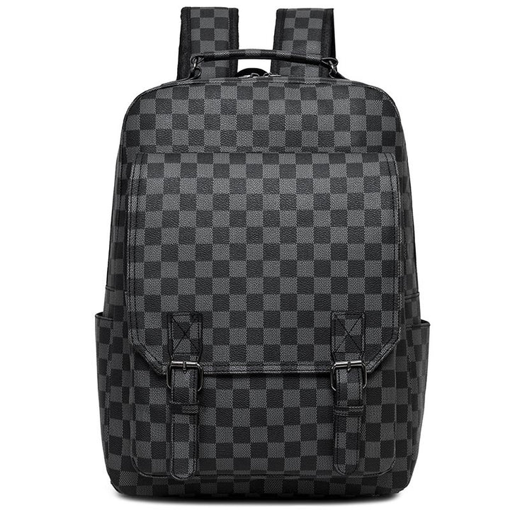 Stylish Checkerboard Laptop Backpack Kalsten