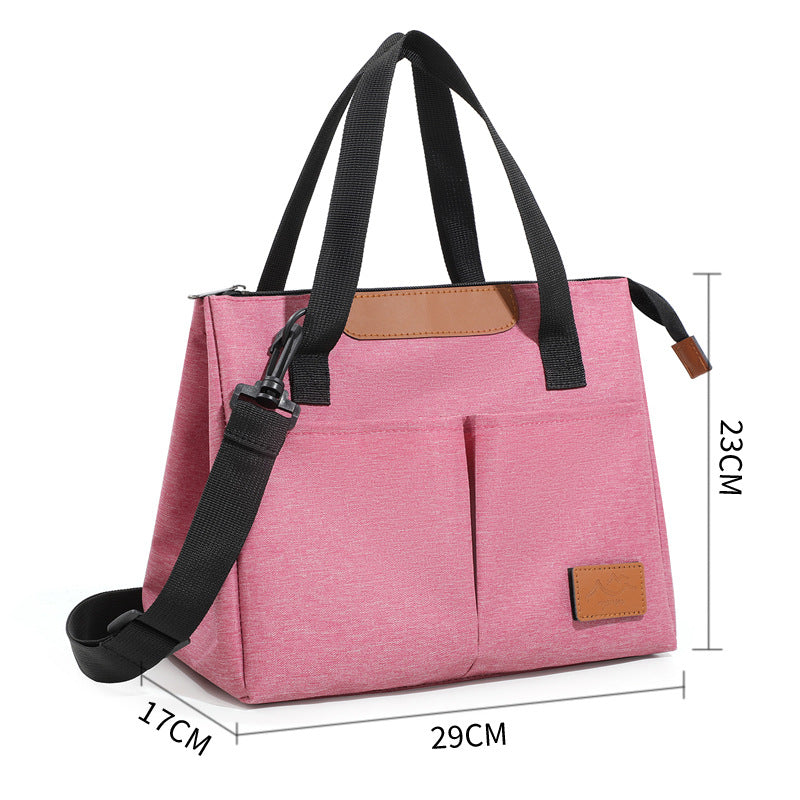 Versatile Insulated Lunch Tote Bag with Pockets Kalsten
