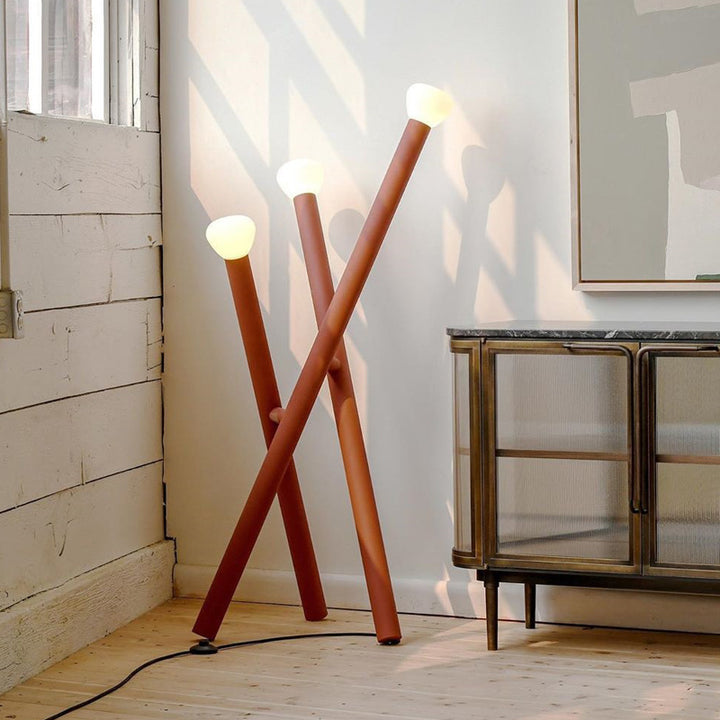 Modern Tri-Pole Floor Lamp