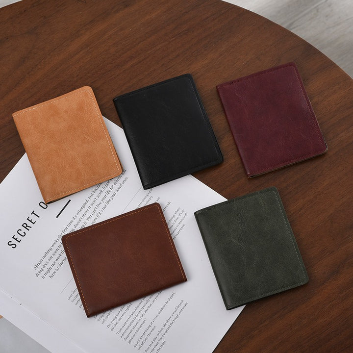Compact Leather Travel Wallet Kalsten