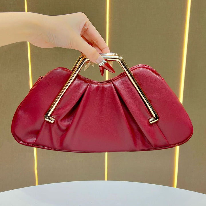 Elegant Gathered Handbag