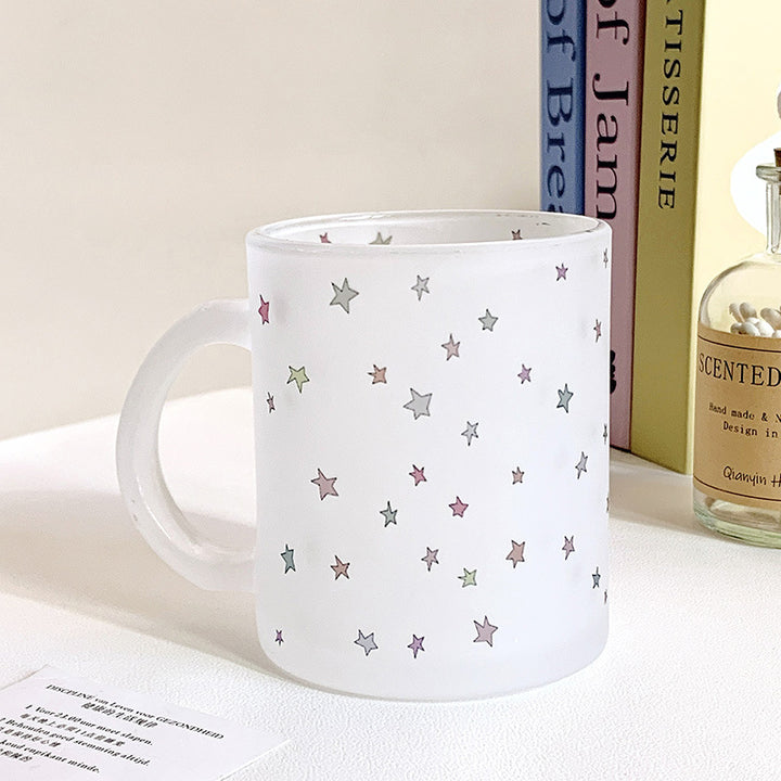 High-quality ceramic mug with sparkling star design Kalsten