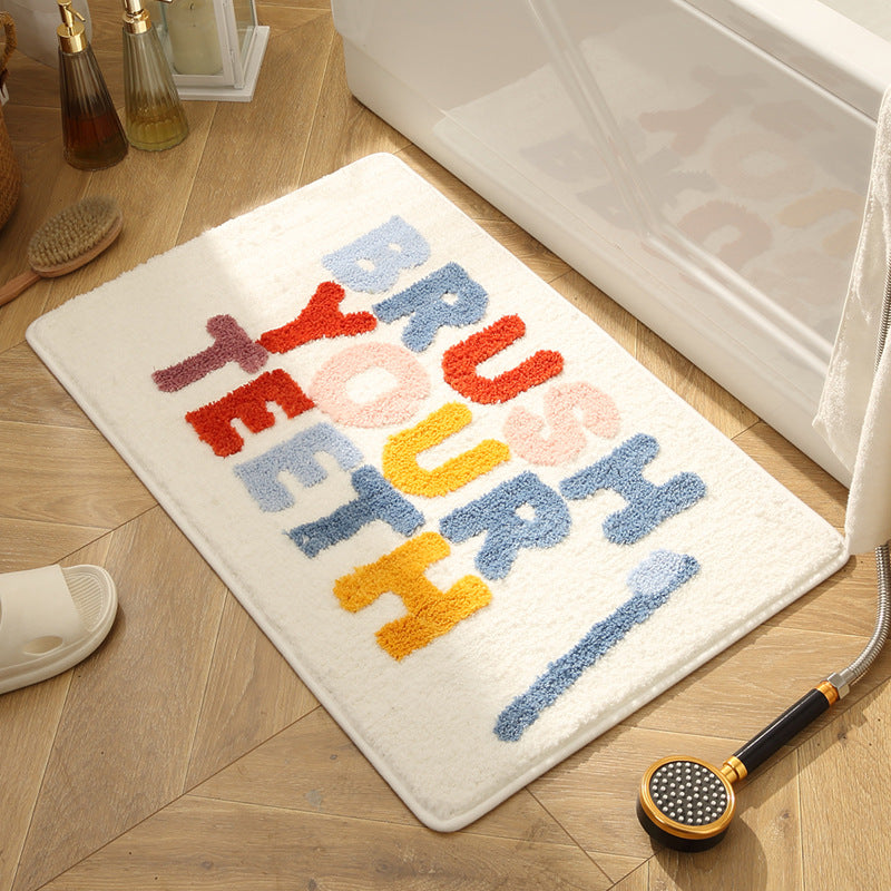 Fun Phrase Bath Mat