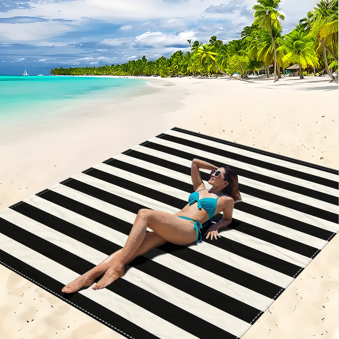 Mandala Design Beach Mat Kalsten