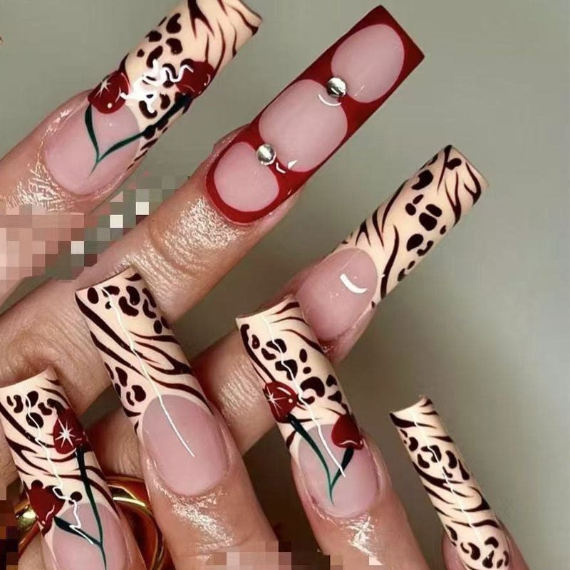 Artistic Press-On Nail Designs